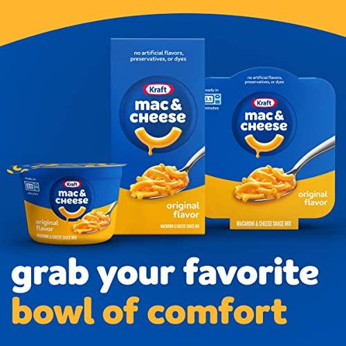 Kraft Mac & Cheese Kraft Original Macaroni & Cheese Dinner (7.25 oz Box) (Pack of 6)