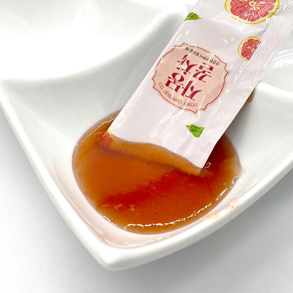 KAYFOOD KAYFOOD Garden Honey Grapefruit Tea Powdered & Earl Grey Black Tea Bag Mix 10 Sticks (5.56oz), (Honey Grapefruit 5 Sticks & Early Grey Black 5 Teabags)