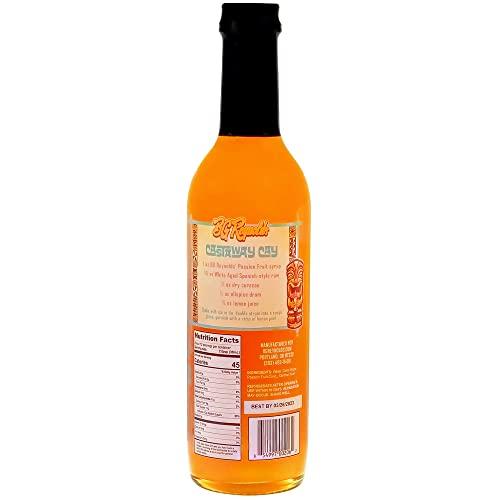 BG REYNOLDS BG Reynolds Natural Tiki Cocktail Cane Syrup, Passion Fruit, 375 ml, Packaging May Vary