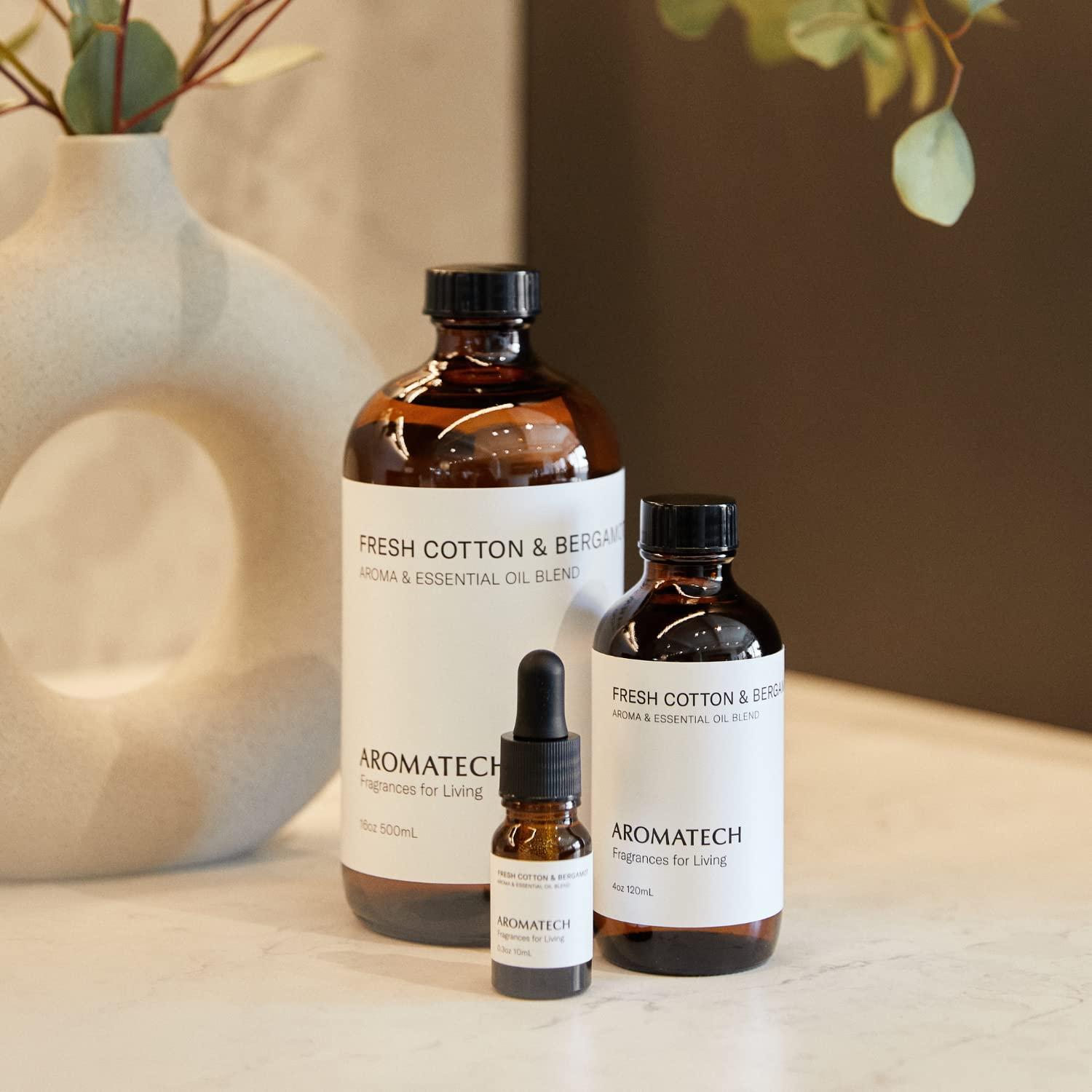 AromaTech AromaTech Fresh Cotton & Bergamot for Aroma Oil Scent Diffusers - 500 Milliliter