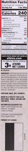 Atkins Atkins Protein Rich Meal Bars, Chocolate Peanut Butter, 8 Count