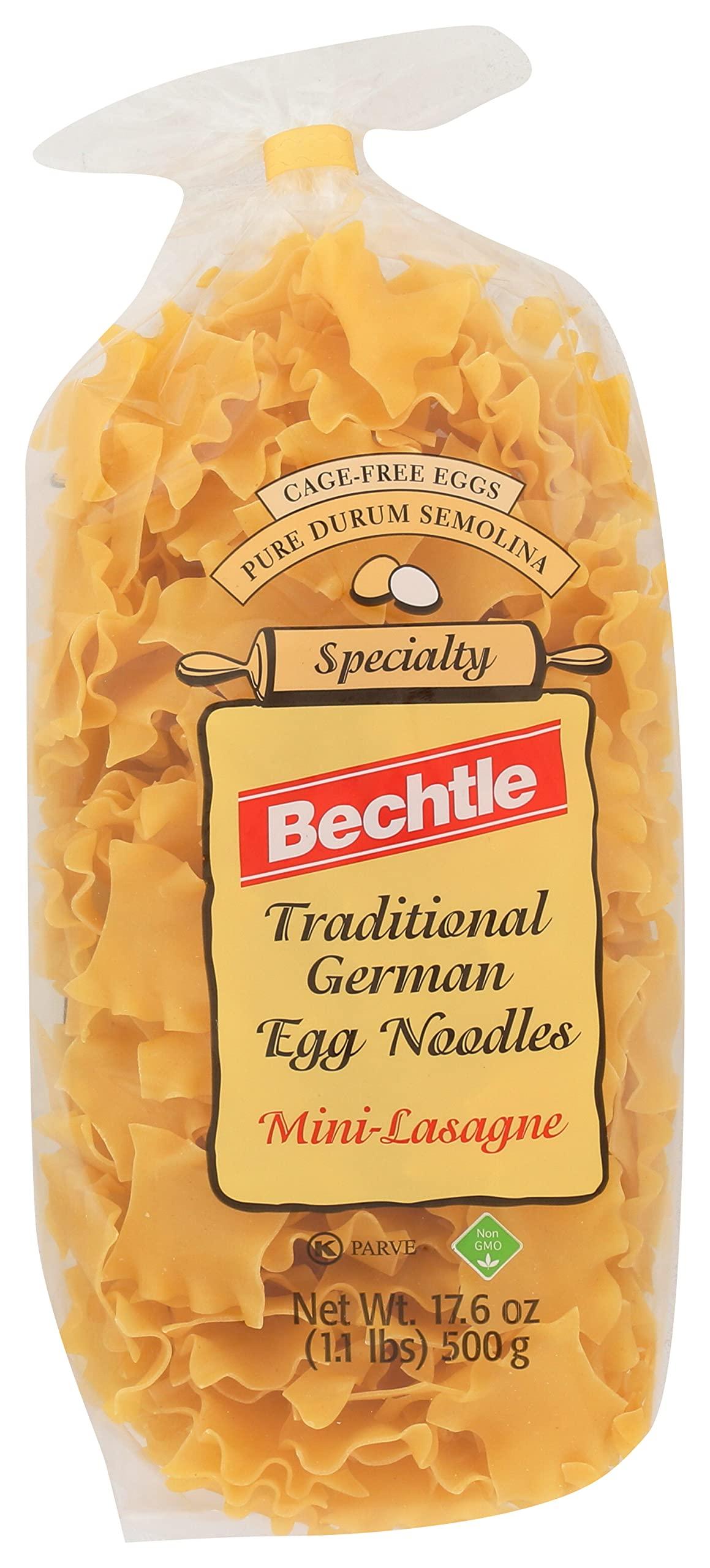 Bechtle Bechtle Noodle Lasagna Mini Pasta, 17.6 Oz (Pack of 12)