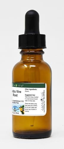 TerraVita Kudzu Vine Root Glycerite Liquid Extract (1:5) - No Flavor (1 oz, ZIN: 522657)