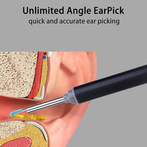 WILLFAN Ear Wax Removal with Camera, Ear Inspection System Wireless Earwax Removal Tool with Camera for Smart Devices