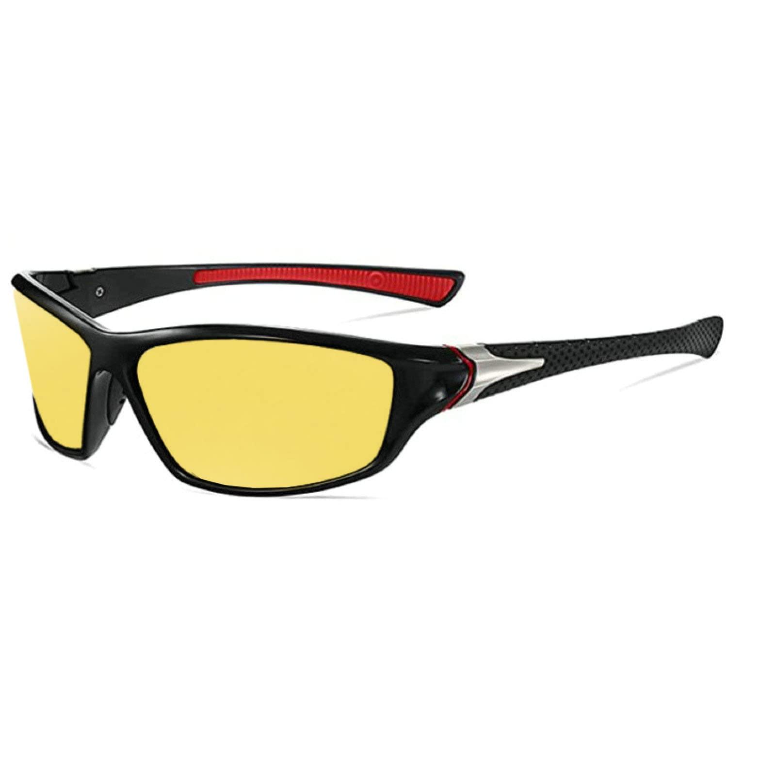 helena Night Vision Glasses for Driving: Anti Glare Night Driving Reading Glasses for Men (red, 1.5, multiplier_x)