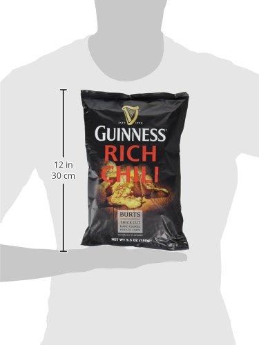 Burt's Guinness Burt's Guinness Rich Chili Thick Cut Potato Chips, 5.3 Ounce