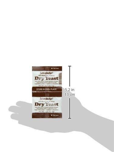 Seitenbacher Seitenbacher Active Dry Yeast, 0.35 Ounce (Pack of 32)