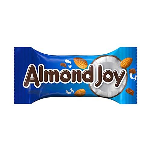 HERSHEY'S Almond Joy Coconut and Chocolate Snack Size Candy Bars Individually Wrapped Bag, 11.3 Oz