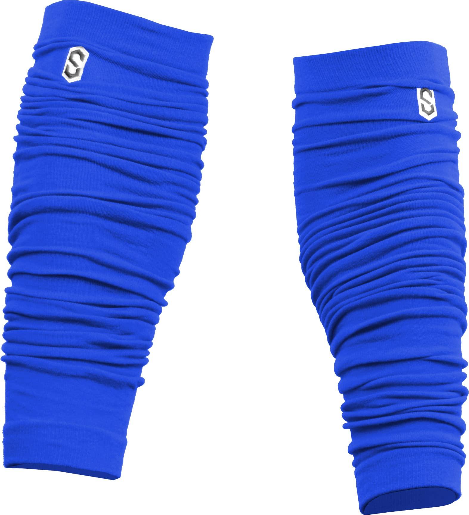 Sports Unlimited Gameday Drip Scrunch Football Leg Sleeves Soccer Calf Sleeves Youth Sold as a Pair