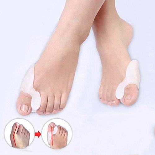 Heryaa Heryaa Orthopedic Bunion Correction Pedicure Socks Silicone Hallux Valgus Corrector Braces Toes Separator Feet Care Tool