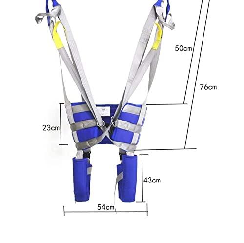 CEEBUS CEEBUS Toileting Sling, Patient Walking Sling for Transfer Machine, Patient Lift Sling, Professional Adjustable Transfer Belt Strap, Walking Standing Aids for Elderly (Size : L)