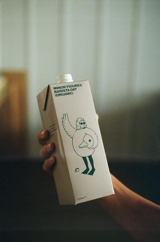 Minor Figures Minor Figures - Oat Milk - Organic - Barista Standard - 32 Oz - 6 Pack - Non Gmo - Plant Based - Vegan - Dairy Free - Shelf Stable - Unsweetened