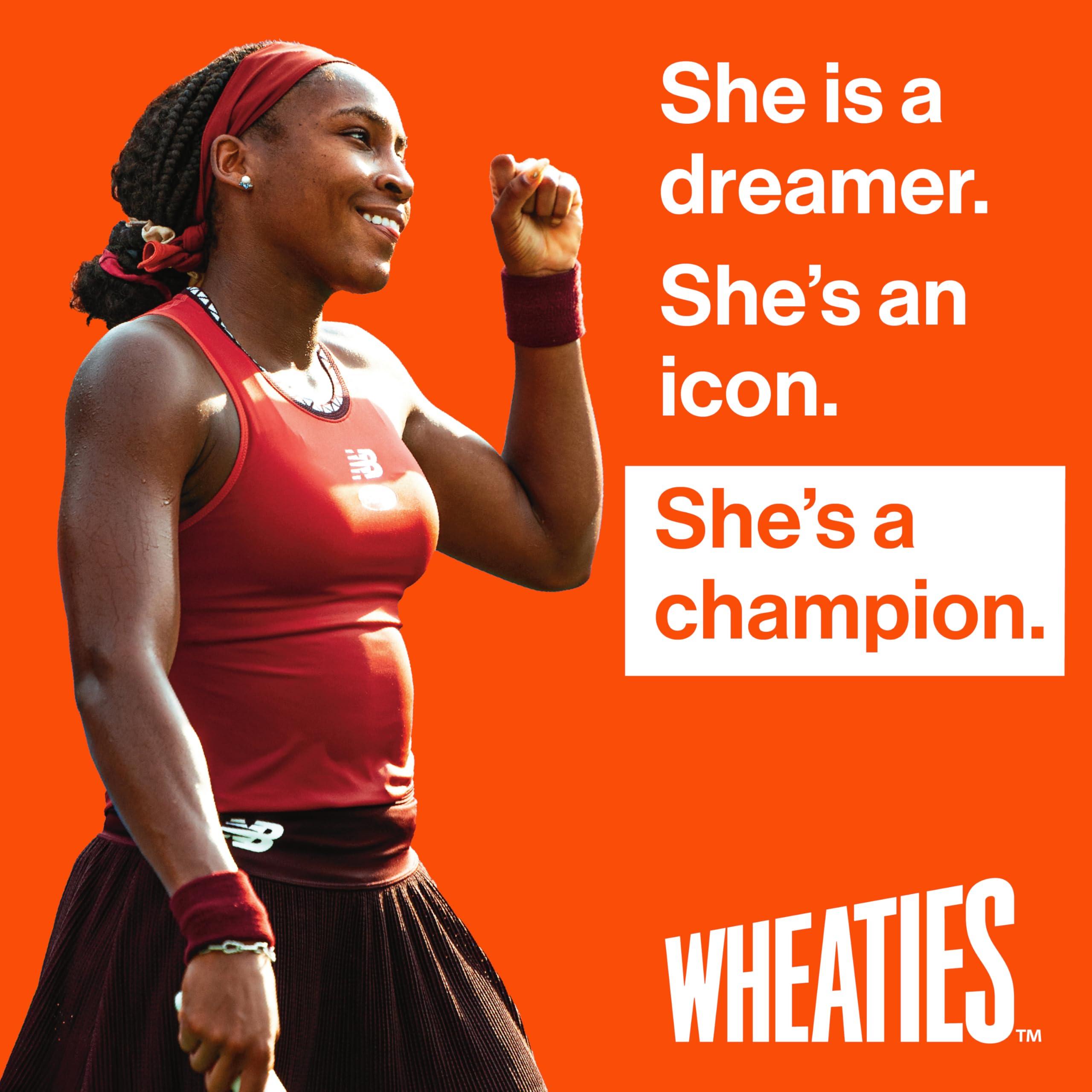 Wheaties Wheaties Breakfast Cereal, Breakfast of Champions, 100% Whole Wheat Flakes, 15.6 oz