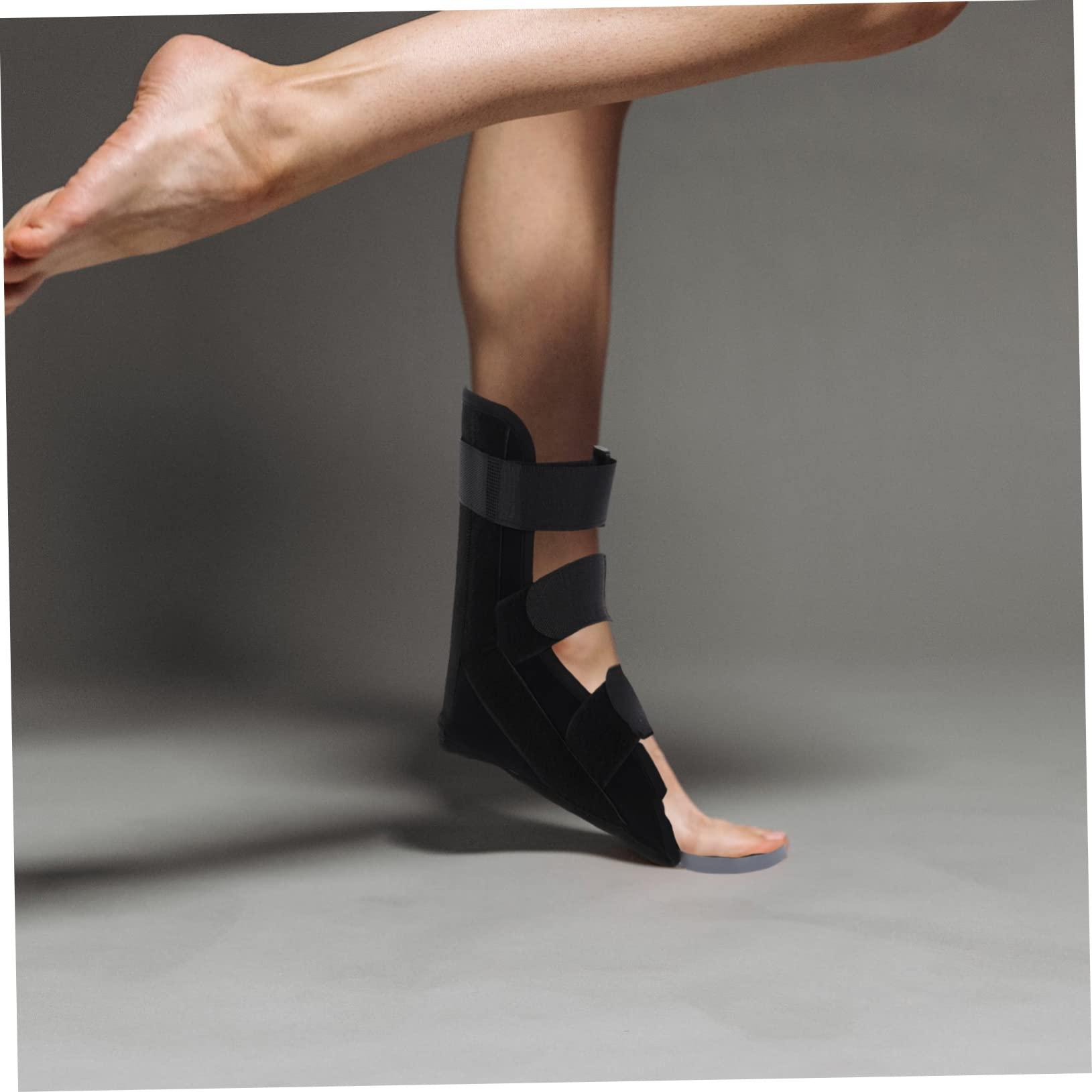 Healvian Healvian Ankle Straight Shoes Fracture Walking Boot Foot up Brace Boot for Broken Foot Home Foot Support Brace Foot Sprains Stabilizer Boot Shoes for Sprain Black Toe Boots Composite Cloth