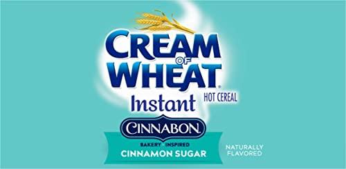 Cream of Wheat Cream of Wheat Instant Hot Cereal, Cinnabon, 1.23 Ounce, 10 Packets
