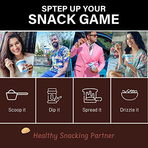 MYFITNESS PEANUT BUTTER MYFITNESS Peanut Butter Dark Chocolate Olympia Non-GMO Gluten-free No Preservative All Natural Ingredient High Protein Made with American Recipe (17.9 Ounce)