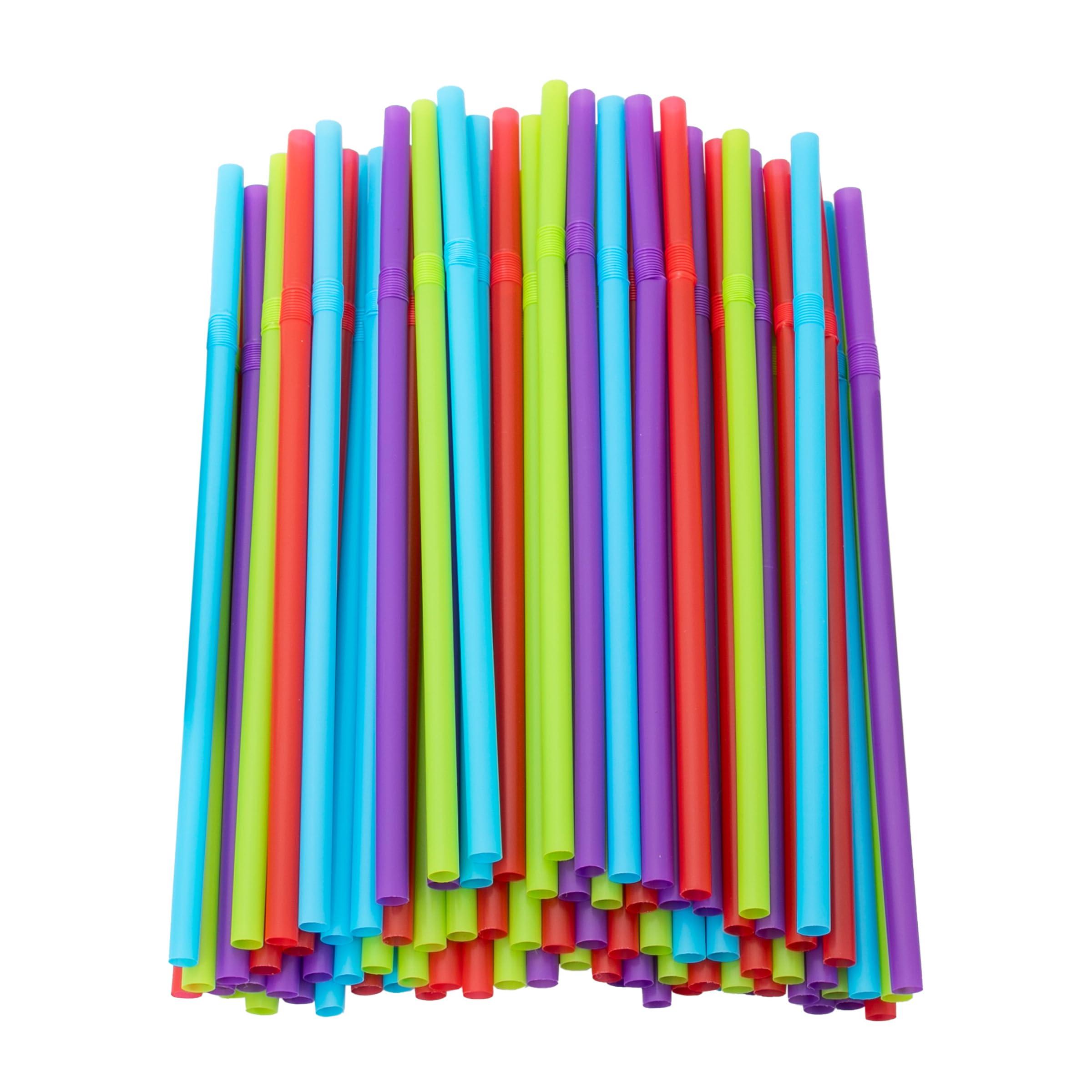 KOLORAE FLEXBLE DRNKNG STRAWS