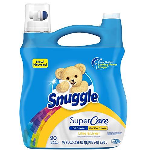 Snuggle Snuggle SuperCare Liquid Fabric Softener, Lilies and Linen, 95 Ounce, 90 Loads