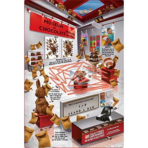 KRAVE Kelloggs Krave Breakfast Cereal, 7 Vitamins and Minerals, Kids Snacks, Chocolate, 11.4oz Box (1 Box)