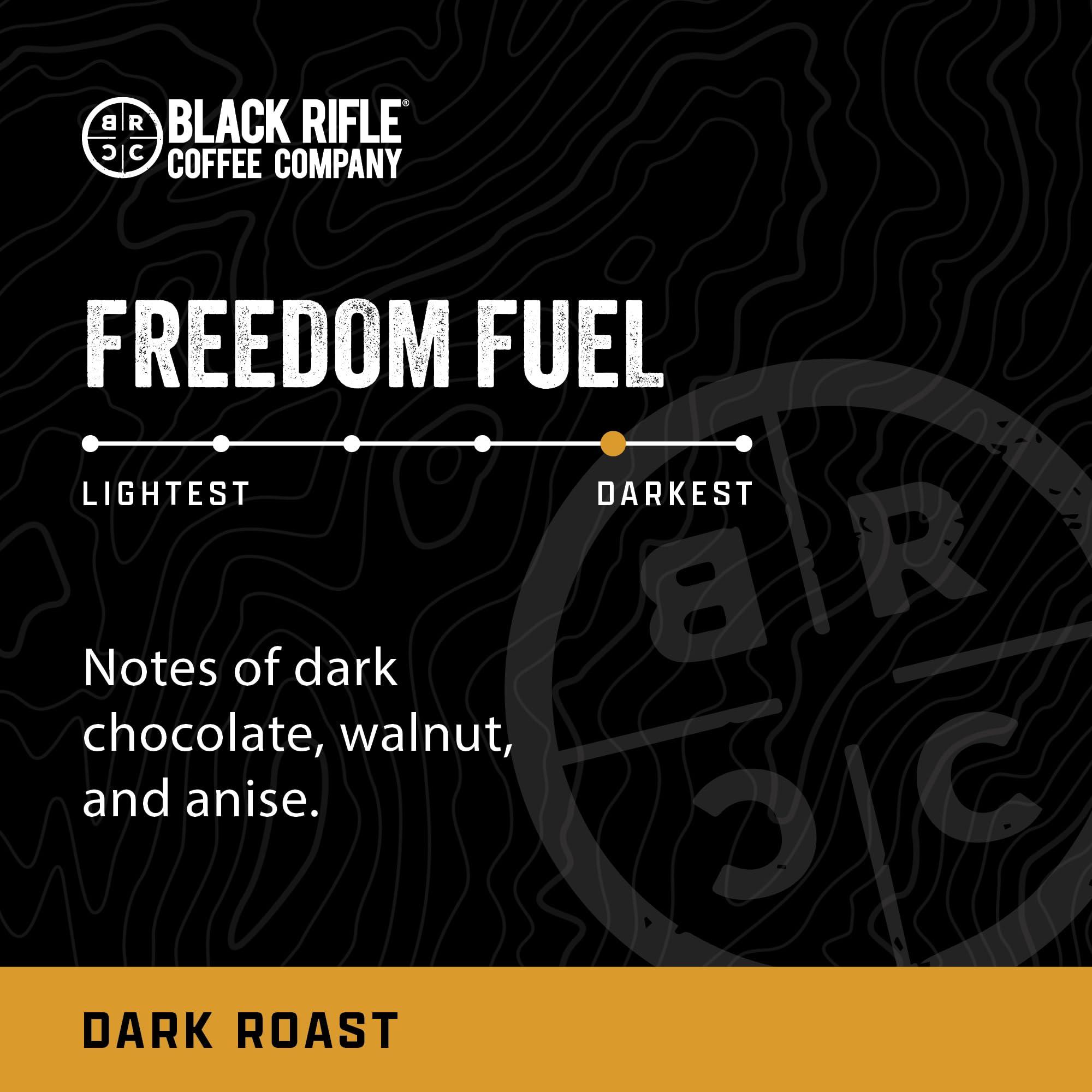 Black Rifle Coffee Company Black Rifle Coffee Company, Single Serve Coffee Pods, Freedom Fuel, Dark Roast Coffee Pods, 88 Count