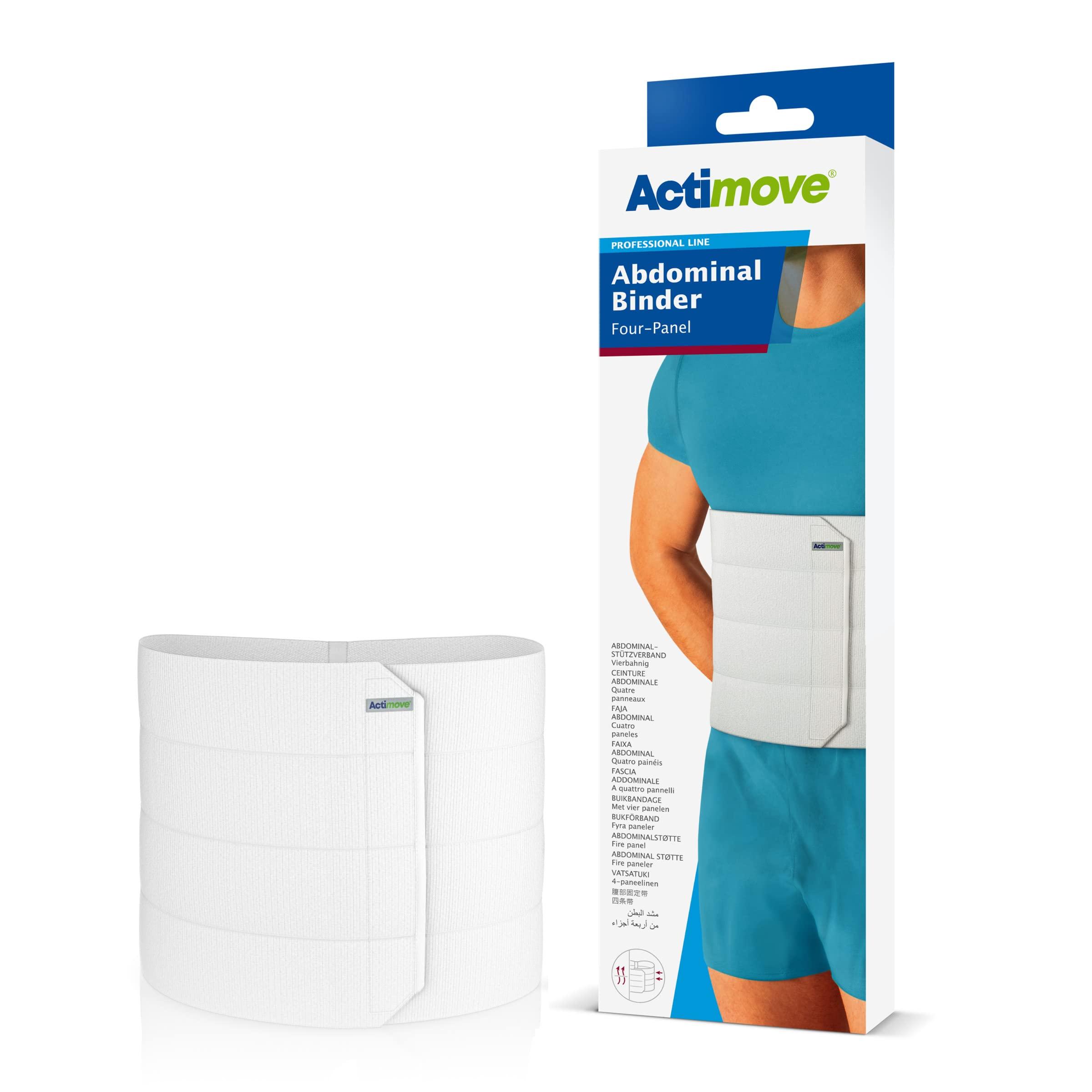 Actimove Actimove Abdominal Binder Four-Panel White Small