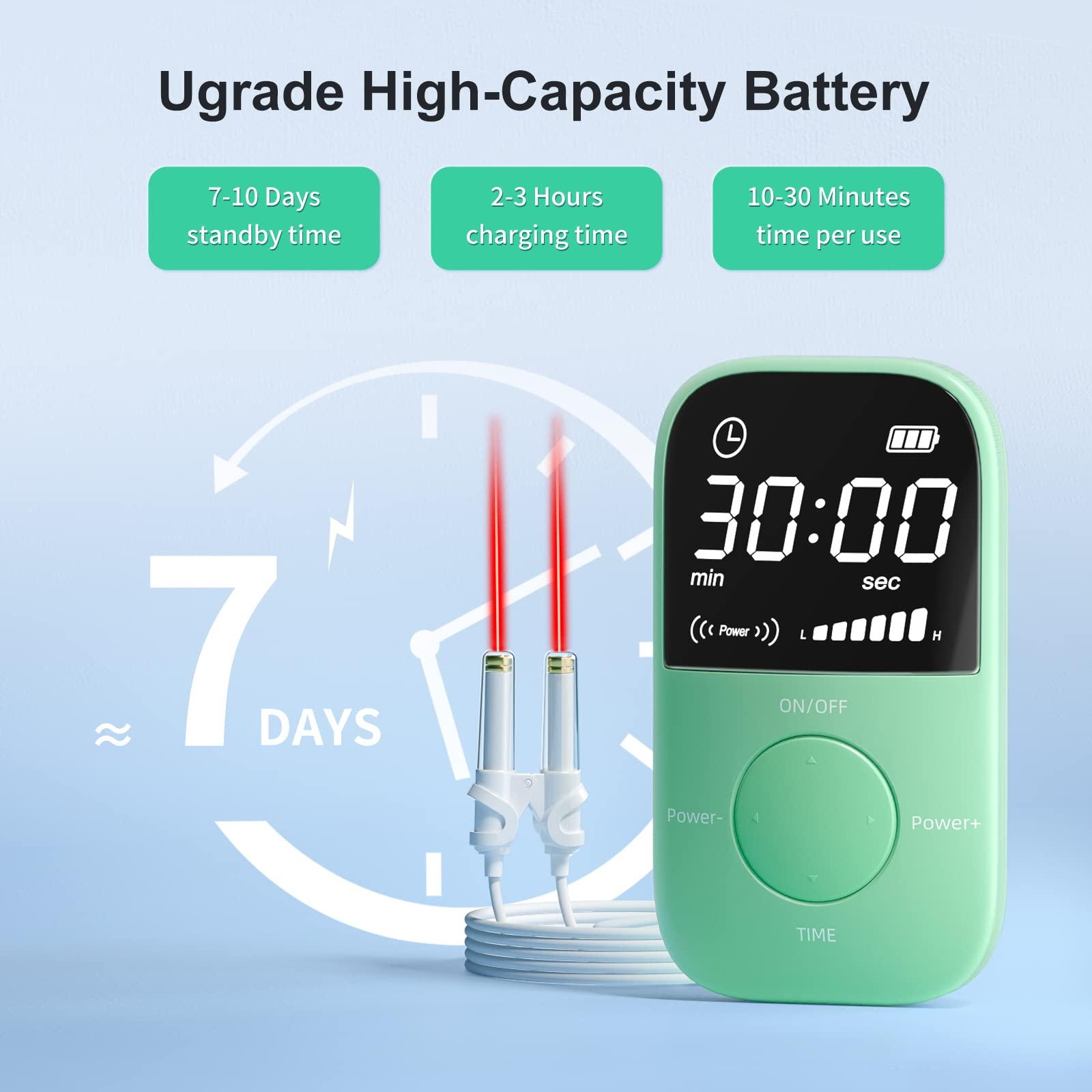 LASEPREHT LASEPREHT Red Light Nasal Therapy Device, 650nm Red Light Device for Nose Sore Throat, Upgraded Nasal Red Light Therapy Device for Runny Nose Allergy Relief Sneeze, Red Light Nose Treatment