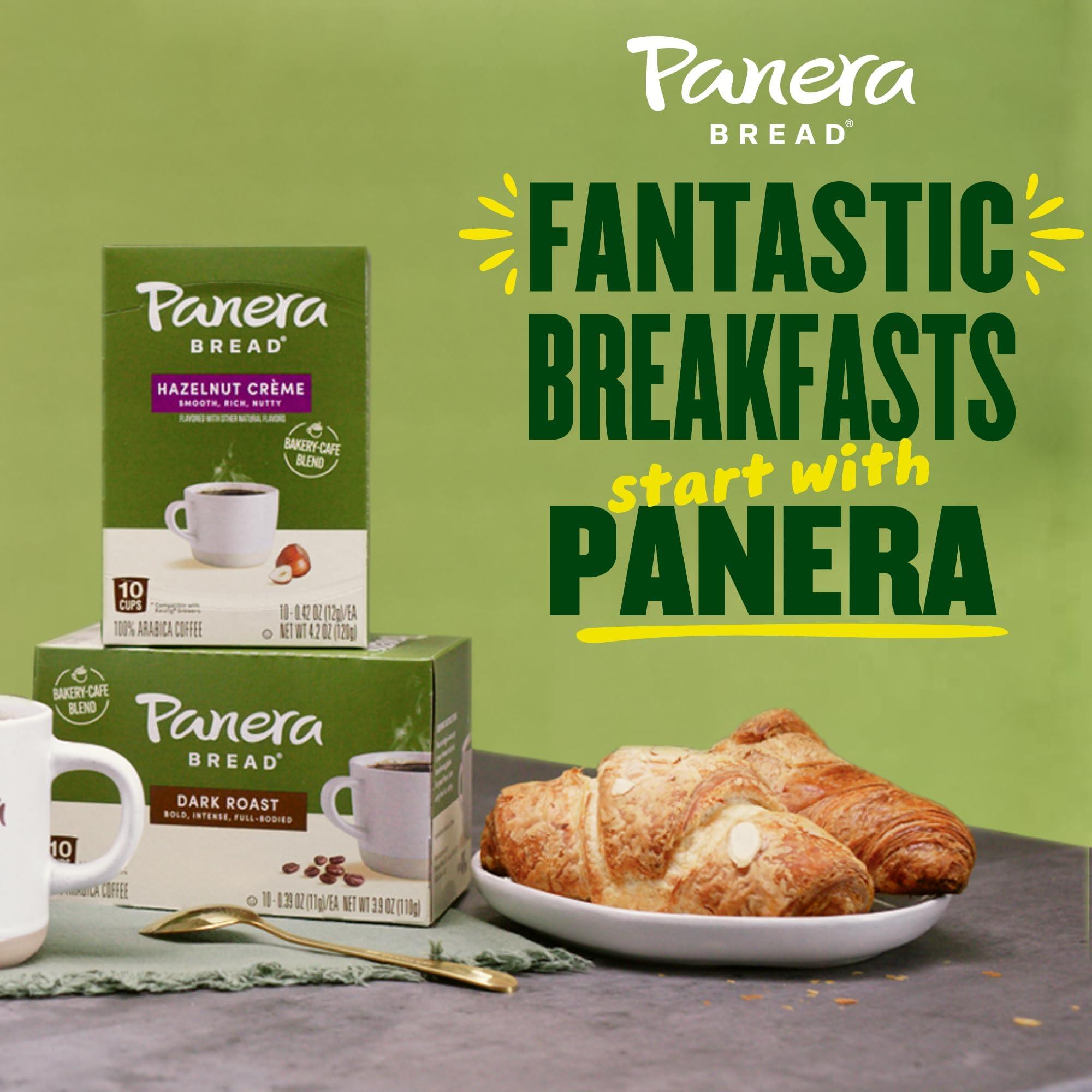 Panera Panera Bread Dark Roast Coffee, Single Serve 96 Count Pods (4 Packs of 24)