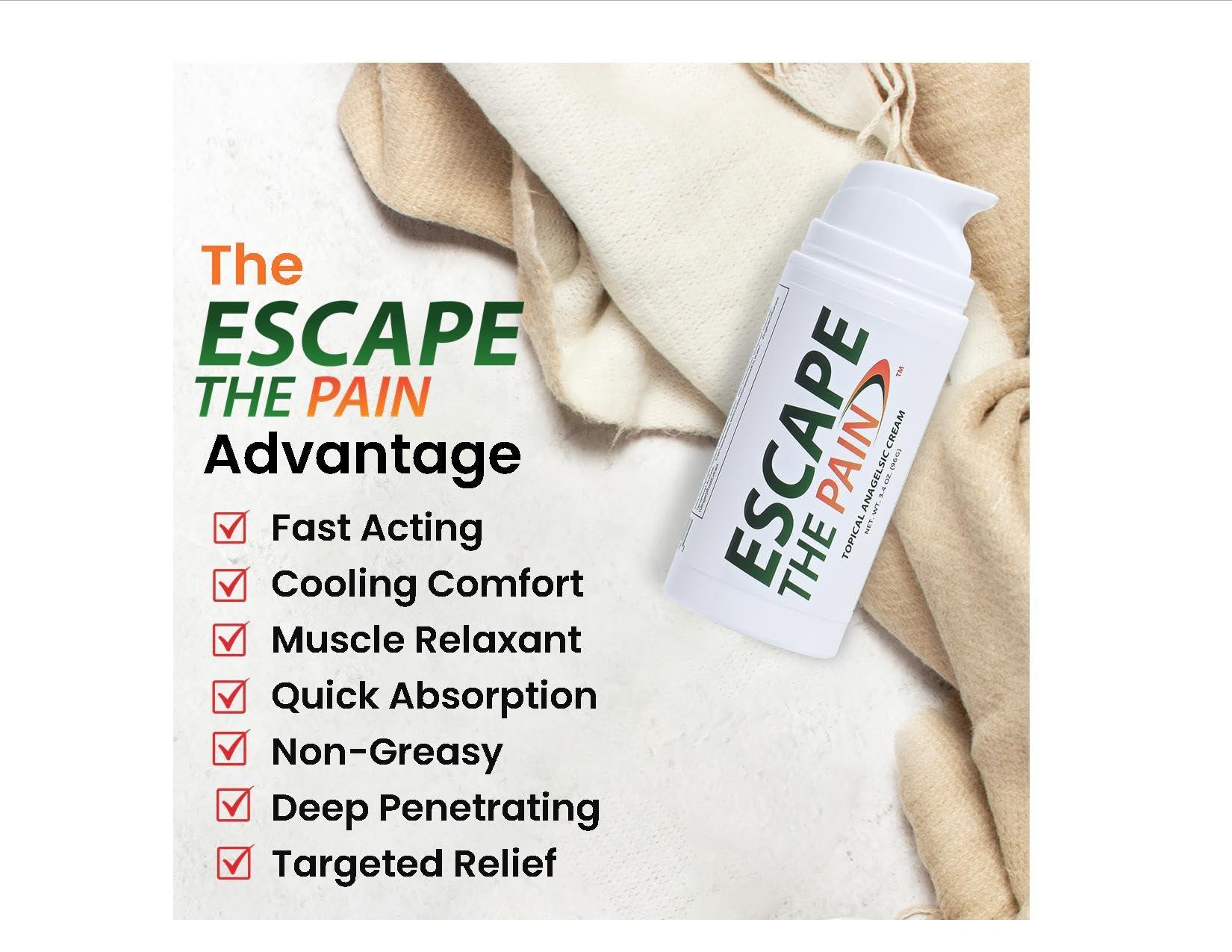 JOOTS Pain Relief Cream - Joint Soreness, Sports Pain, Muscle Relaxer. Powerful Inflammation Rub for Arthritis, Back, Shoulder, Hand, Leg, & Knee Pain Non-Greasy 3.4 oz.