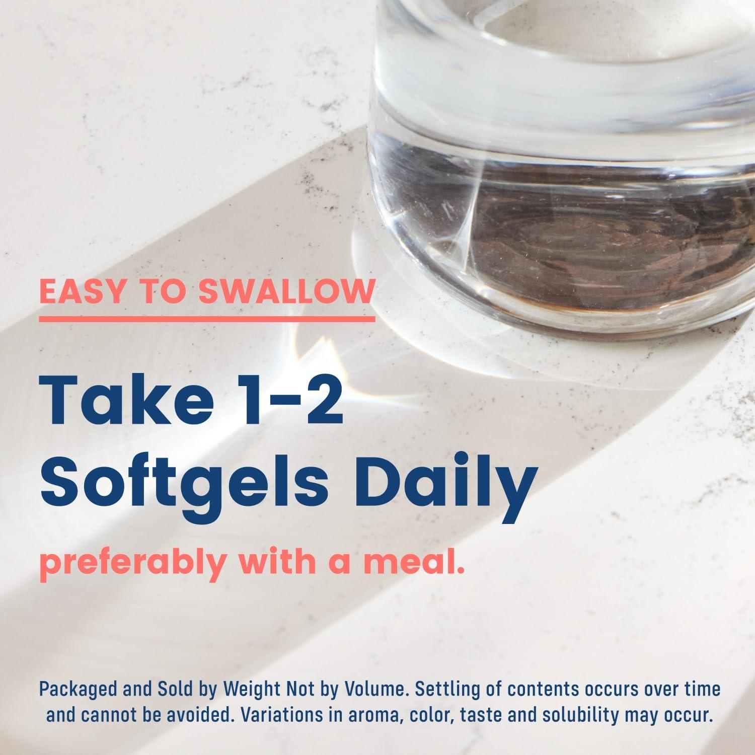 NativePath NativePath: Antarctic Krill Oil - Wild-Caught Krill Omega-3 Fatty Acids with EPA and DHA - 90-Day Supply - Supports Your Joint, Heart, Brain and Immunity - Pure Formula, No Fishy Taste