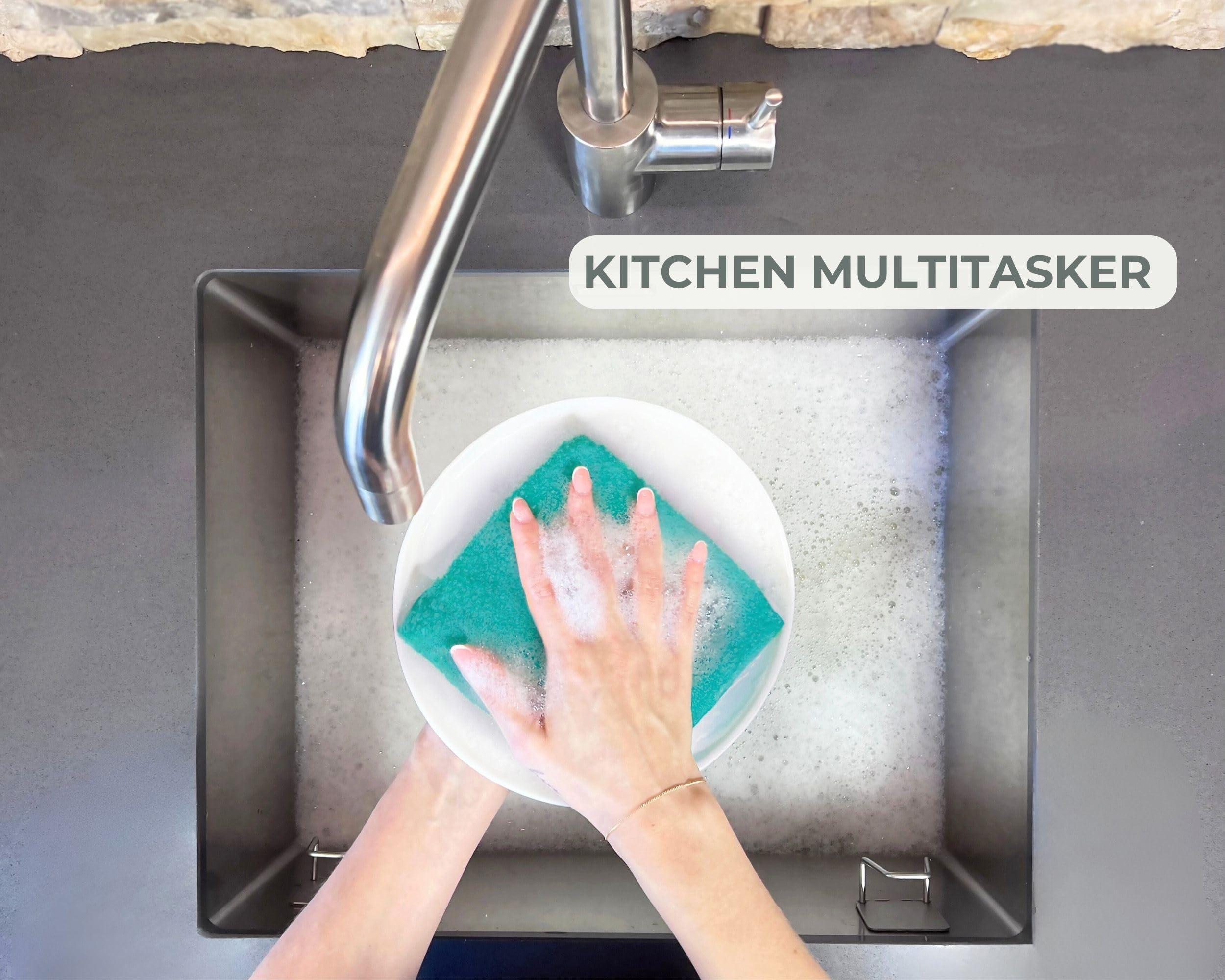 Living Fashions Living Fashions 8 Pack Dish Cloths for Washing Dishes - 100% Cotton Absorbent Dish Towels Size 12\" x 12\" - Perfect Dish Rags for Washing Dishes - Kitchen Rags and Washcloths for Dishes