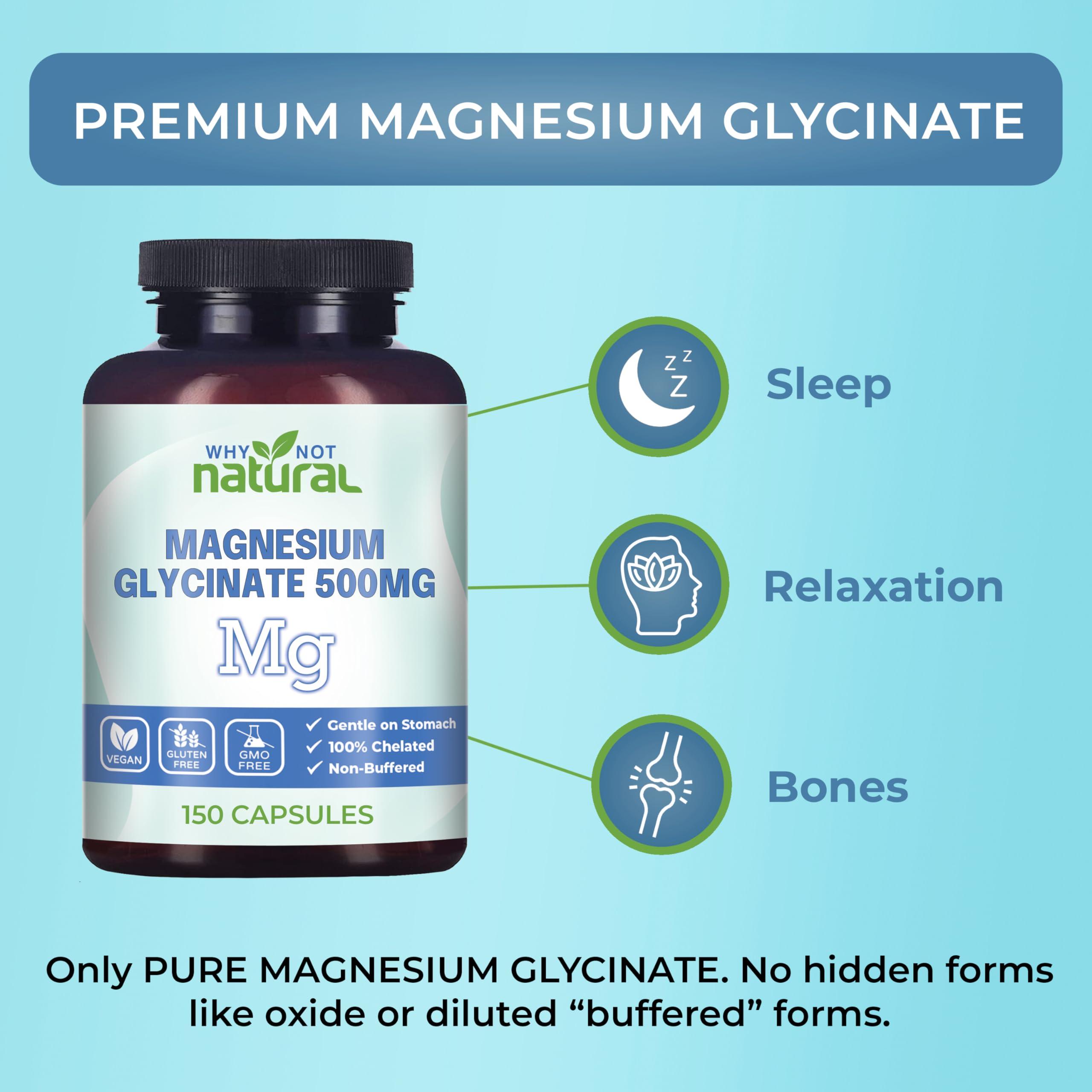 Why Not Natural Magnesium Glycinate and Vitamin D3K2