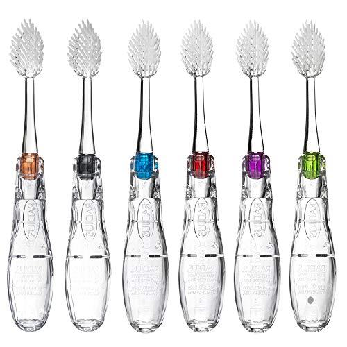 RADIUS Radius Tour Travel Toothbrush, Assorted color - 1 count