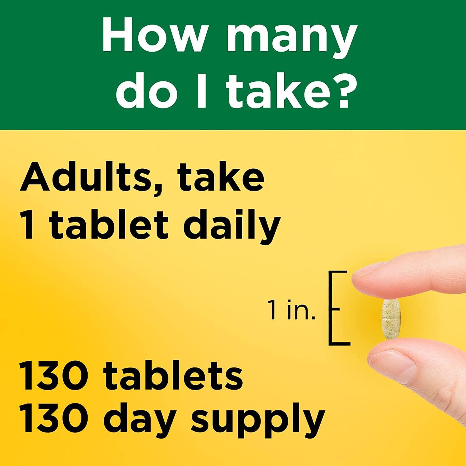 Nature Made Nature Made Multi Complete Tablets 130 ea (Pack of 4)