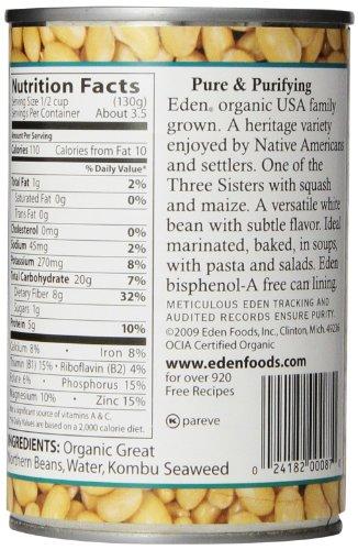 Eden Eden Organic Great Northern Beans, 15 Oz