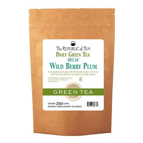 The Republic of Tea The Republic of Tea Decaf Wild Berry Plum Green Tea, 250 Tea Bags