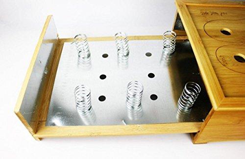 WellieSTR WellieSTR 1 Massager Moxa Roll Holder Moxibustion Bamboo Box Moxa Roll Stick Holder Case Massage Device Moxa Roll Holder Tool for Foot Used