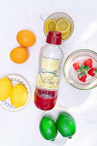 Drinkmate Drinkmate Premium Soda & Beverage Flavor Syrup Variety Pack, Made in Italy with real fruits, Pure cane sugar, Low Calories, 16.9 Ounces (Blueberry, Ginger & Lemon, Pomegranate, and Strawberry Lemon)