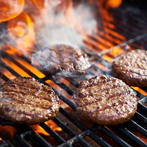 Mount Pleasant Grass Fed Beef Co. 100% Grass Fed Beef Burgers - 1/2 lb Each - Package Of 24 - Delicious & Healthy Burger Patty, Protein & Omega-3 Rich Gourmet Hamburger Meat, Juicy & Ready To Cook, Classic American BBQ Choice