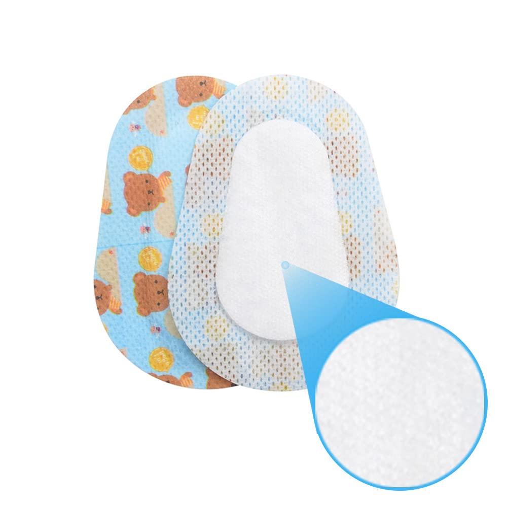 AndicAge Kids Adhesive Eye Patches Cute Eye Pads with 3 Different Designs Disposable Eye Patch Pad for Amblyopia, Lazy Eye (60 Count)