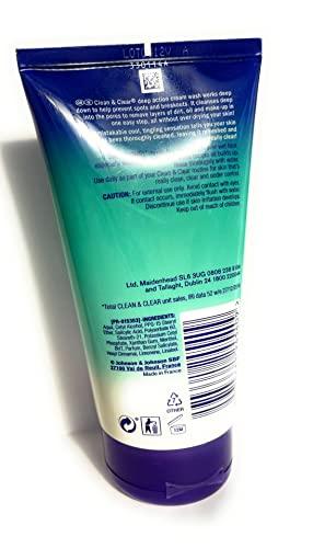 Clean & Clear Clean & Clear Deep Action Cream Wash Oil-Free 5 oz 2 pack