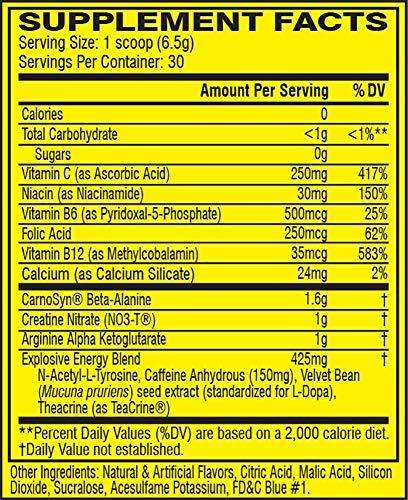 Cellucor Cellucor Pre Workout & BCAA Bundle, C4 Original Pre Workout Powder, ICY Blue Razz, 30 Servings + XTEND BCAA Powder, Blue Raspberry, 30 Servings