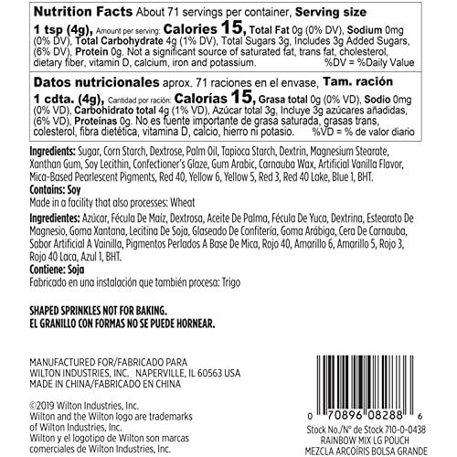 Wilton Wilton Rainbow Sprinkles Mix, 10 oz.