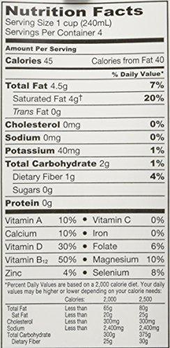 SO DELICIOUS So Delicious Dairy-Free Organic Coconutmilk Beverage, Unsweetened, 32 Fl Oz (Pack of 6) Plant-Based Vegan Dairy Alternative, Great in Smoothies Protein Shakes or Cereal