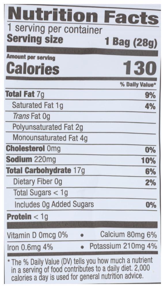 Sensible Portions Sensible Portions Garden Veggie Straws with Sea Salt 1 Box of 6 - 1 Oz Bags by Sensible Portions