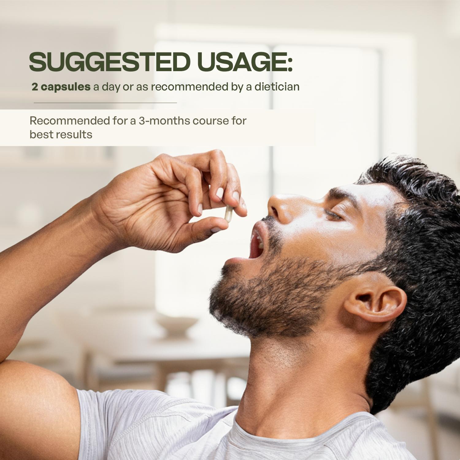 Herbs of Himalayas Herbs of Himalayas Ashwagandha Capsules – Natural Energy (60 Capsules) - Pack of 2