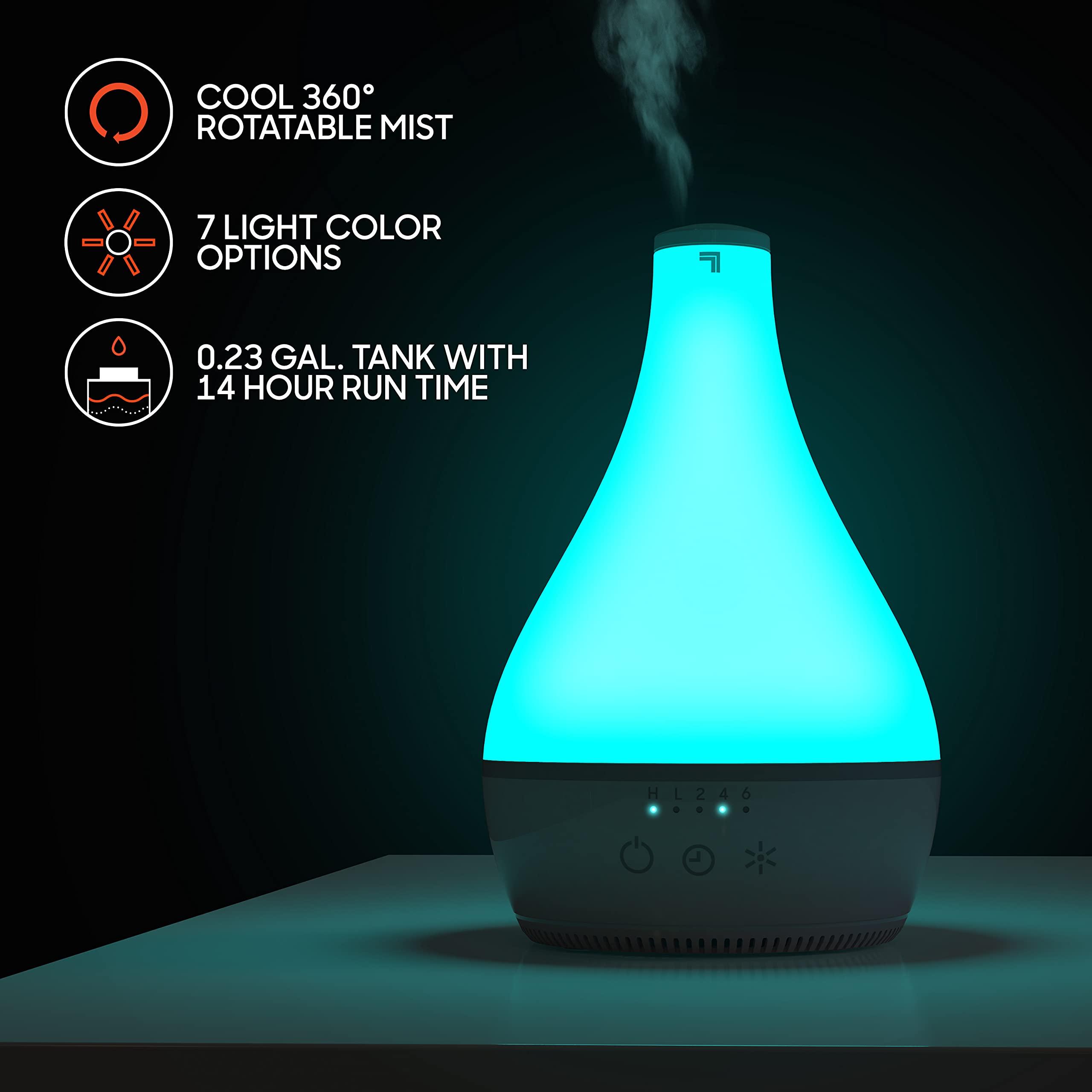 Sharper Image Sharper Image AROMA 2 Ultrasonic Humidifier with Aromatherapy