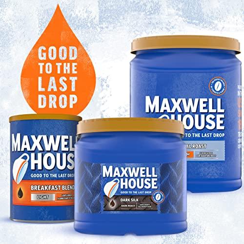 MAXWELL HOUSE Maxwell House Dark Silk Ground Coffee (24.5 oz Canister)
