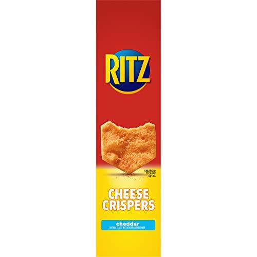 Ritz Ritz Crispers Cheddar Chips, Cheese, 6 Count (Pack of 1)