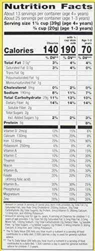 Cheerios Cheerios Whole Grain Oats Cereal Gluten Free, 18 Oz (Pack Of 10)