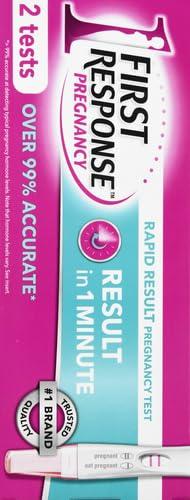 FIRST RESPONSE FIRST RESPONSE Rapid Results Test, 2 ct